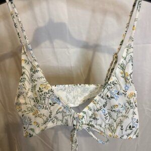 Tan-Through Bikini Top – Size XL, Never Worn